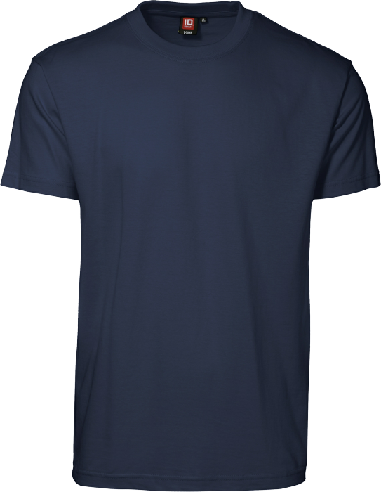 ID - Bomulds T-Time T-Shirt Voksen - Navy